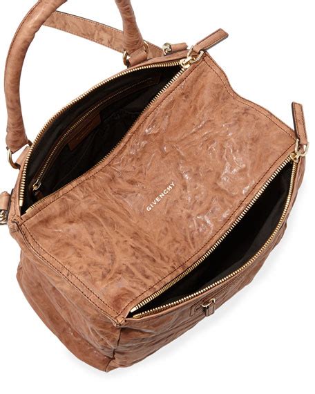 givenchy pandora pepe brown|Givenchy Pandora Medium Old Pepe Satchel Bag, Medium Brown.